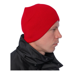 Шапка Brodeks Light Bicolor красный/черный