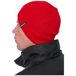 Шапка Brodeks Light Bicolor красный/черный
