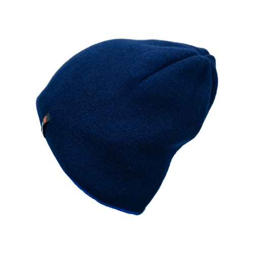 Шапка двухсторонняя Brodeks Light Bicolor синий/синий 