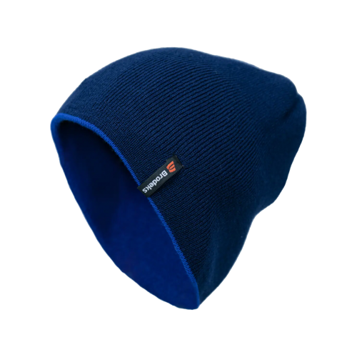 Шапка двухсторонняя Brodeks Light Bicolor синий/синий 