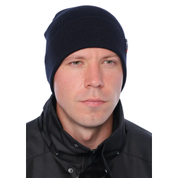 Шапка Brodeks Light Longer т.синий