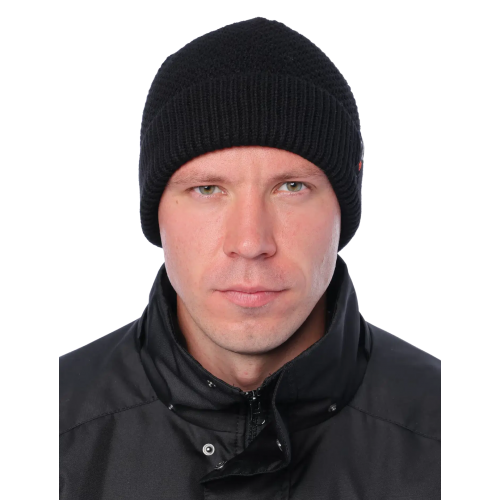 Шапка Brodeks Regular Fleece Warming черный 