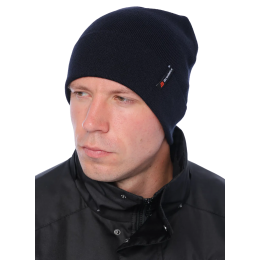 Шапка Brodeks Light Longer т.синий