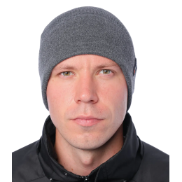 Шапка Brodeks Light Longer т.серый
