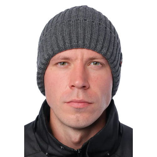 Шапка Brodeks Regular Fleece Lining т.серый 