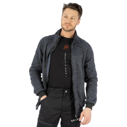 Флисовая толстовка Brodeks KS 241 cation, серый
