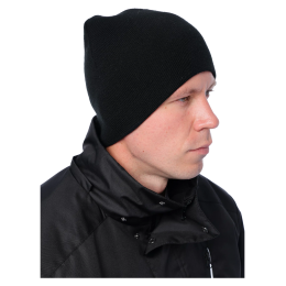 Шапка Brodeks Light Bicolor черный/серый