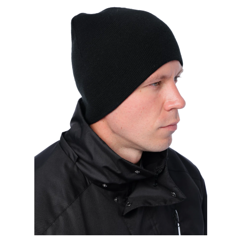Шапка двухсторонняя Brodeks Light Bicolor черный/серый 