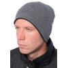 Шапка двухсторонняя Brodeks Light Bicolor черный/серый 