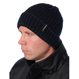 Шапка Brodeks Regular Fleece Lining т.синий