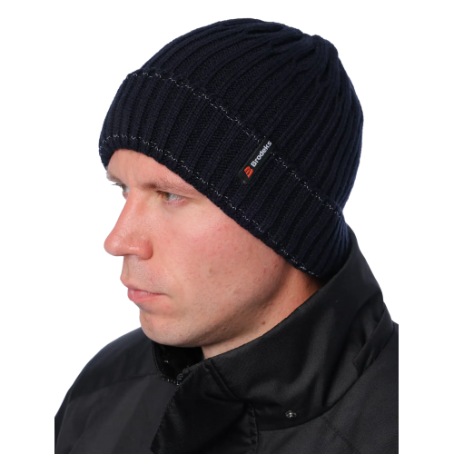 Шапка Brodeks Regular Fleece Lining т.синий 