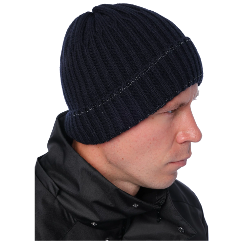 Шапка Brodeks Regular Fleece Lining т.синий 