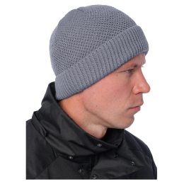 Шапка Brodeks Regular Fleece Warming серый