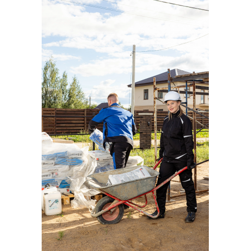 Женские летние рабочие брюки Brodeks KS 328, черный 