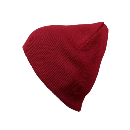 Шапка Brodeks Light Bicolor KM147, бордовый/черный
