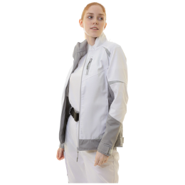 Женская летняя куртка Brodeks KS 228, белый