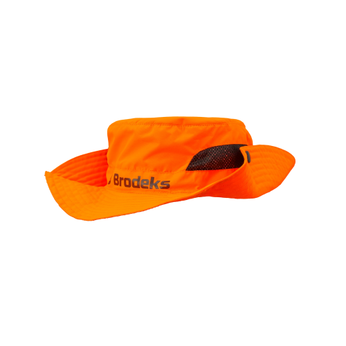 Панама рабочая Brodeks KM121, оранжевый 