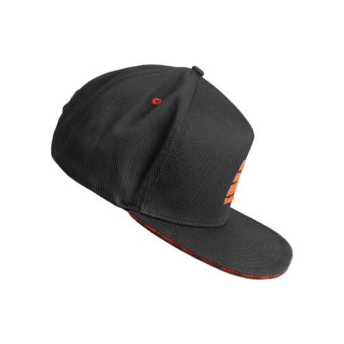 Бейсболка Brodeks KM131, черный/красный