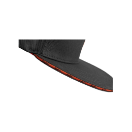 Бейсболка Brodeks KM131, черный/красный