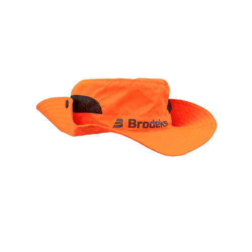 Панама рабочая Brodeks KM121, оранжевый 