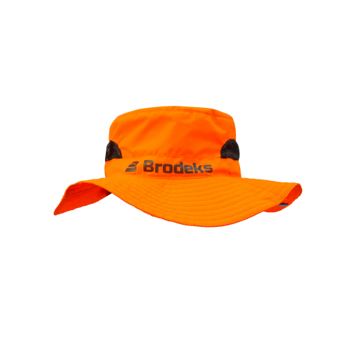 Панама рабочая Brodeks KM121, оранжевый 