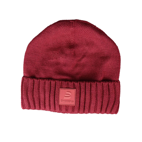 Шапка Brodeks Regular Fleece KM151, бордовый 