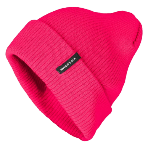 Шапка Brodeks Bright, розовый электрик 