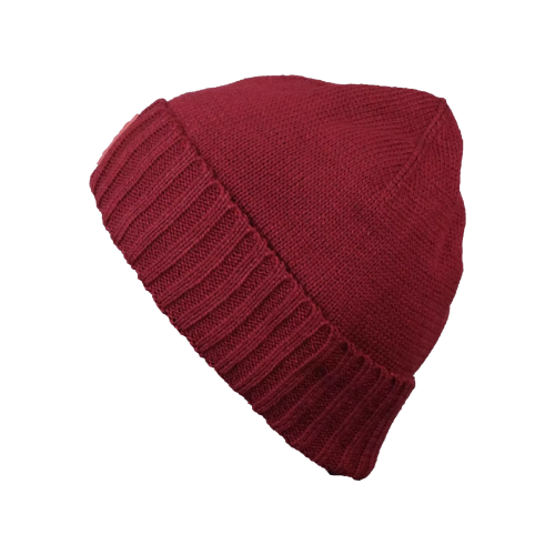 Шапка Brodeks Regular Fleece KM151, бордовый 