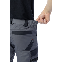 Летние брюки Brodeks KS 302 C, графит серый/черный