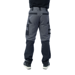 Летние брюки Brodeks KS 302 C, графит серый/черный