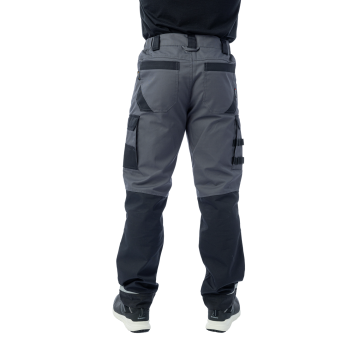Летние брюки Brodeks KS 302 C, графит серый/черный
