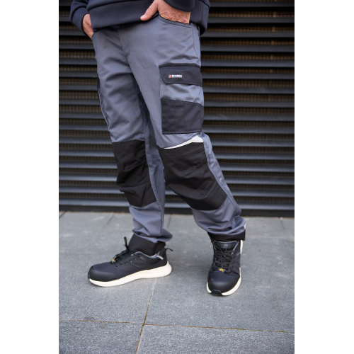 Брюки мужские летние Brodeks KS 302-СTGR, серый 