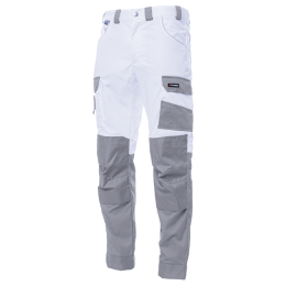 Летние брюки Brodeks KS 302, белый