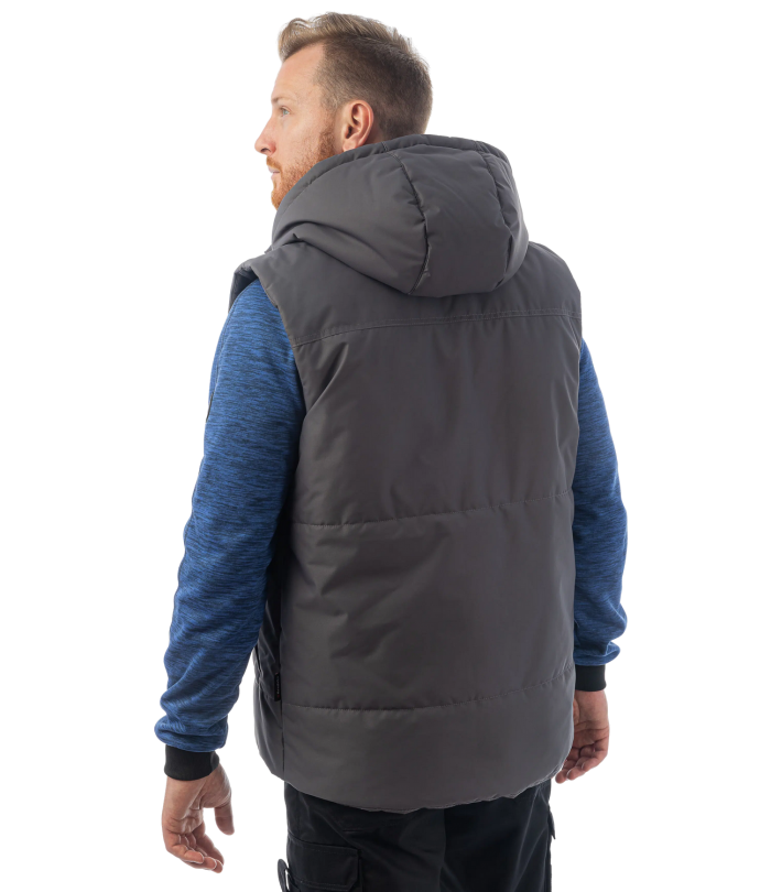 Жилет зимний Brodeks KW 112, серый