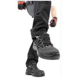 Полуботинки летние мужские Brodeks Cyclone BRS102 S1P, черный