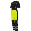 Женские зимние сигнальные брюки Brodeks KW 330, желтый/черный 