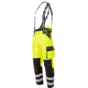 Зимние сигнальные брюки Brodeks KW 308, желтый/черный 