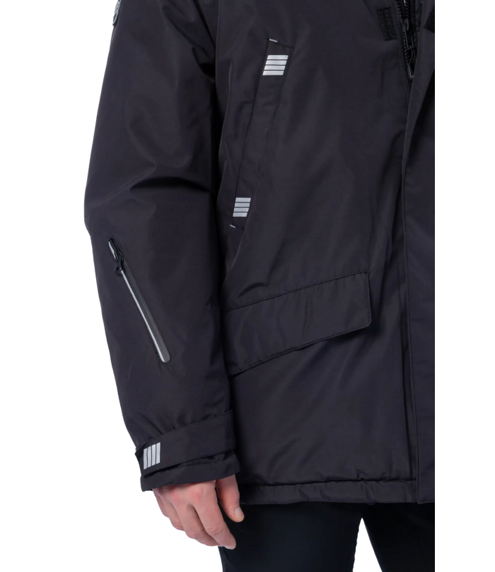 Парка мужская зимняя Brodeks KW 204, черный