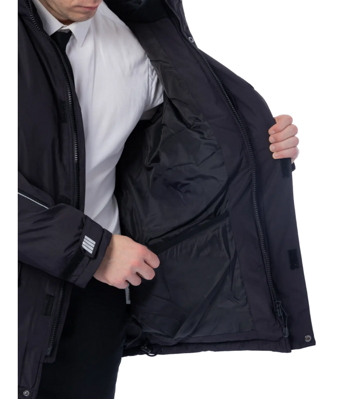 Парка мужская зимняя Brodeks KW 204, черный