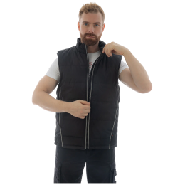 Жилет зимний Brodeks KW 101, черный