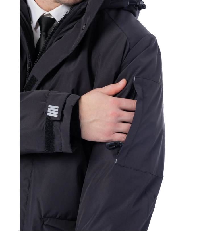 Парка мужская зимняя Brodeks KW 204, черный