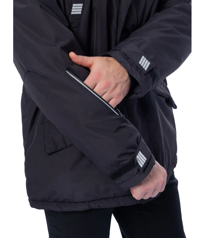 Парка мужская зимняя Brodeks KW 204, черный