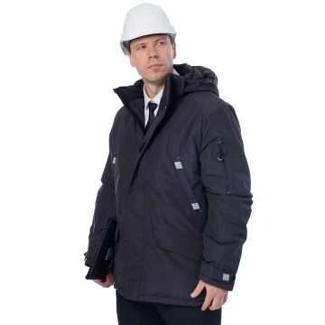 Парка мужская зимняя Brodeks KW 204, черный