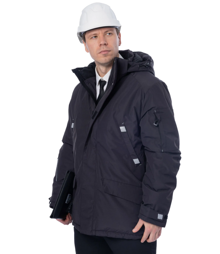 Парка мужская зимняя Brodeks KW 204, черный