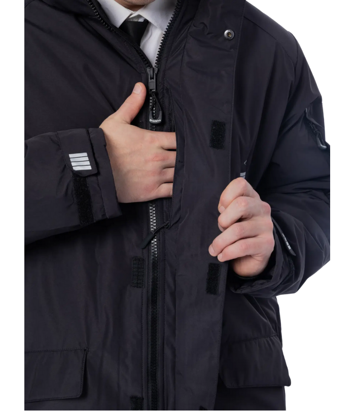 Парка мужская зимняя Brodeks KW 204, черный