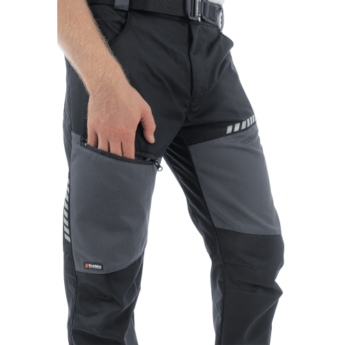  Брюки мужские летние Brodeks KS 334, серый 