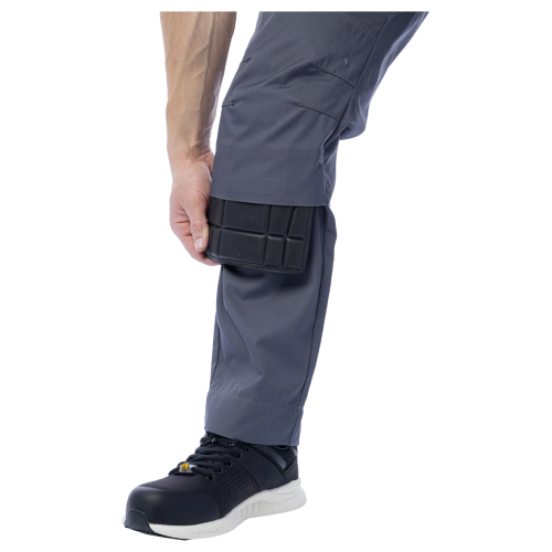 Летние мужские брюки Brodeks KS 301, серый 