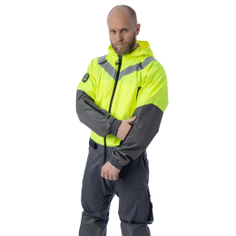 Летний комбинезон Brodeks KS 503, желтый/серый