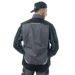 Летняя куртка Brodeks KS 202 C, графит серый/черный