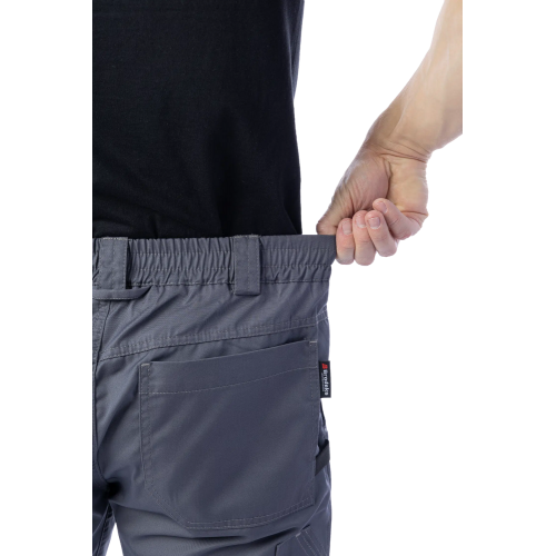 Летние мужские брюки Brodeks KS 301, серый 